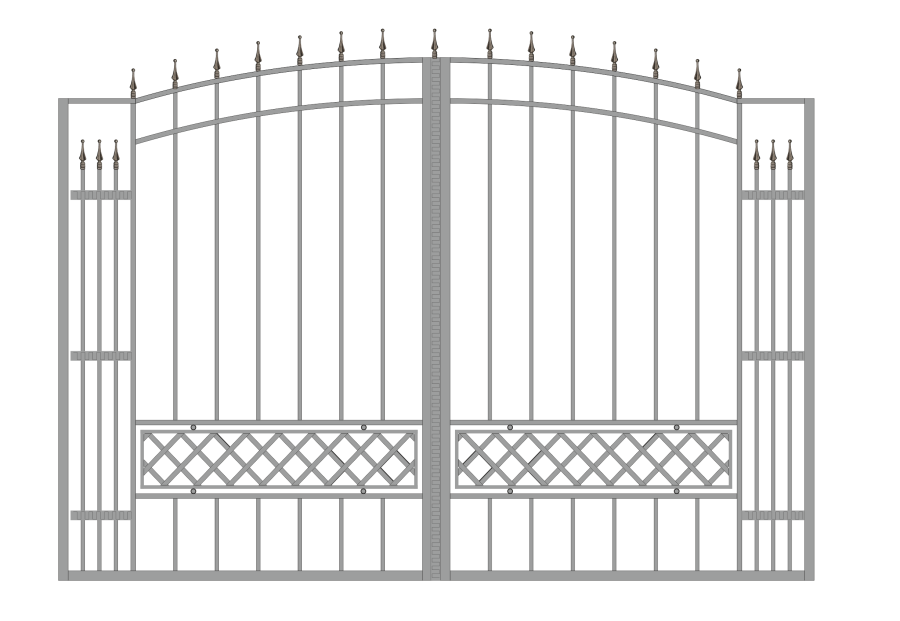 ВК №3 Ворота "Легион" Габариты:3100*2170 мм